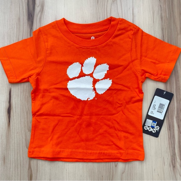 NWT Clemson University Tigers Infant Tee 12M Gen2 Kids Shirt - Picture 4 of 4